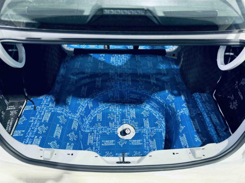 Шумоизоляция багажника